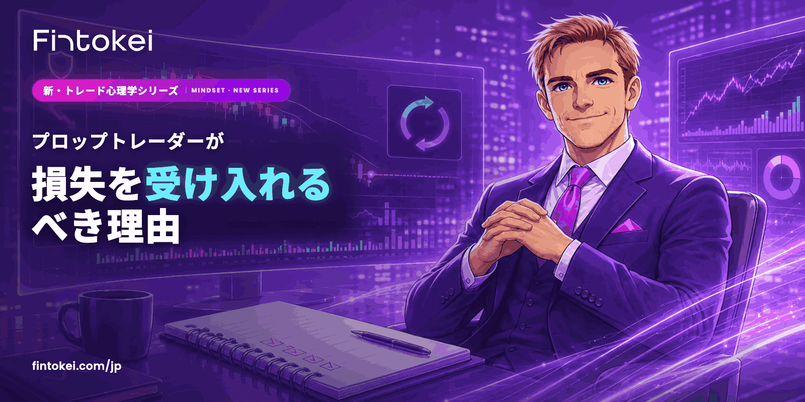 【新・トレード心理学シリーズ】プロップトレーダーが損失を受け入れるべき理由