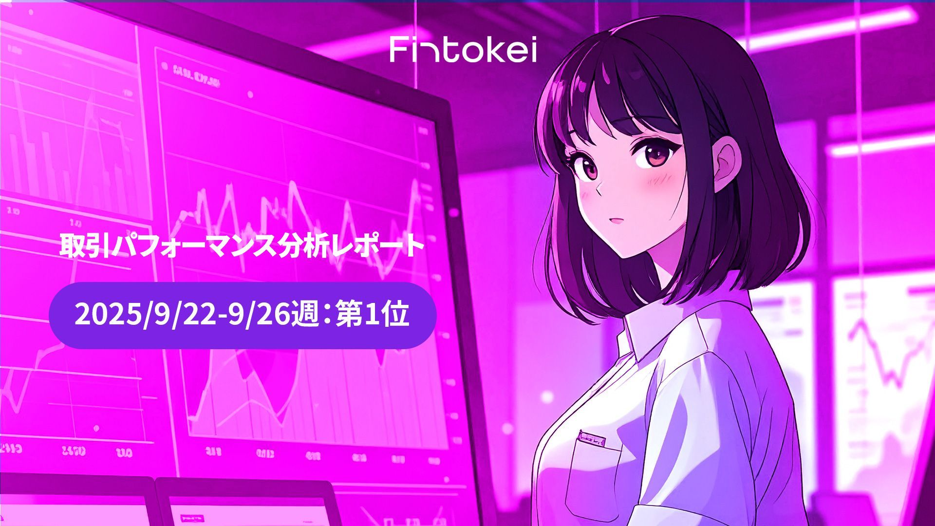 【Fintokeiトレーダー分析レポート】わずか2週間で300万円超の利益を達成！【2025/9/22-9/26週：第1位】