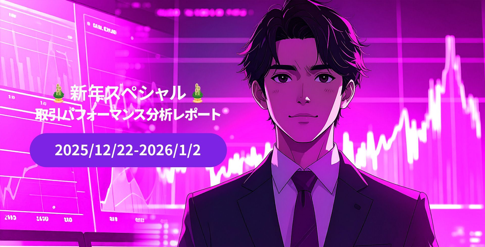 【Fintokeiトレーダー分析レポート】新年スペシャル！金取引で180万円超の報酬獲得、進化を続けるスタイル【2025/12/22-2026/1/2期間】
