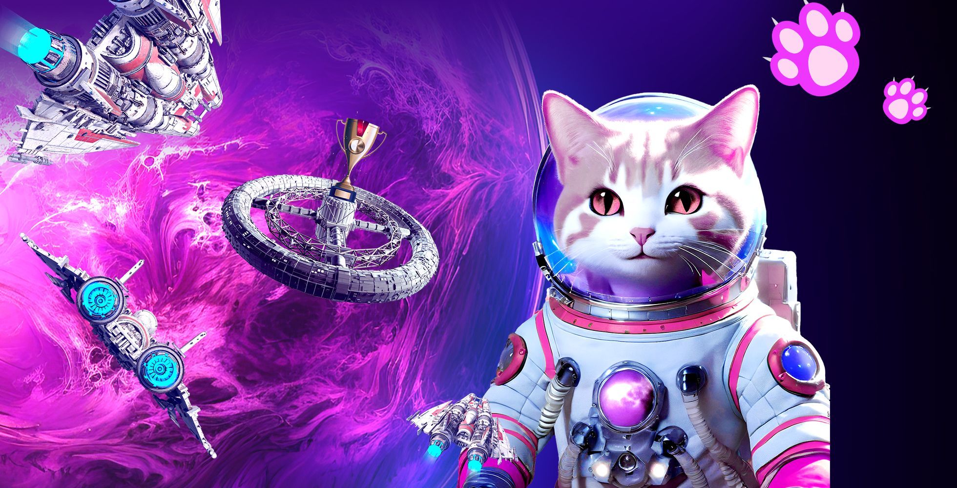 【大会情報】2月はニャー！「宇宙のトレードキャットレース」2024年2月1日開始