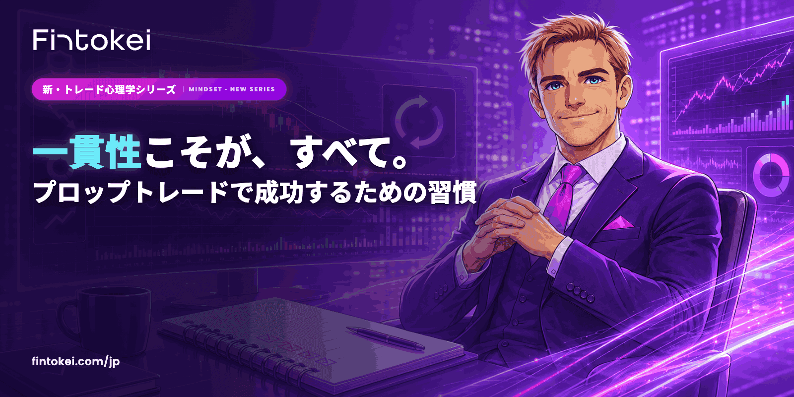 【新・トレード心理学シリーズ】一貫性こそがすべて:プロップトレードで成功するための習慣