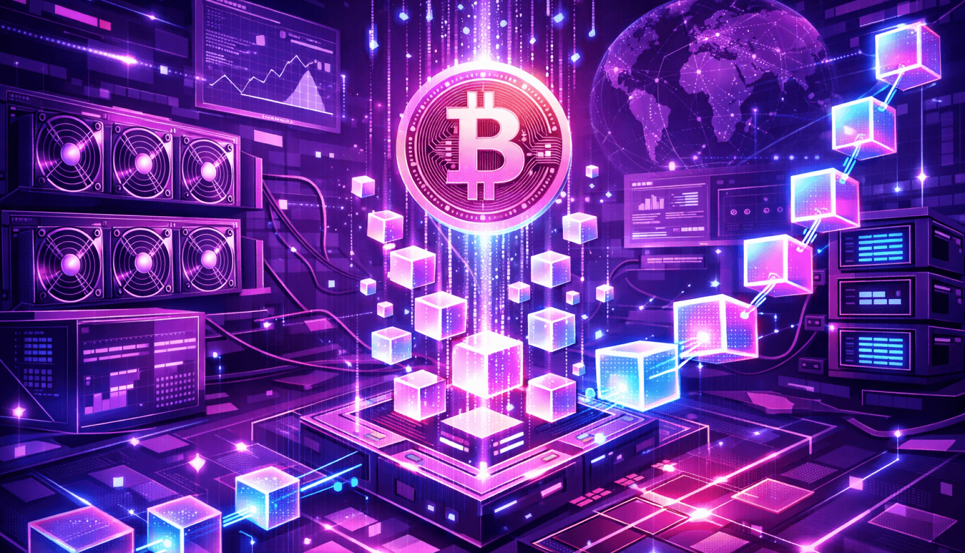 ビットコインマイニングのやり方とは？メリットや注意点を解説