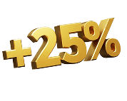 Až 25% navýšení trading kapitálu