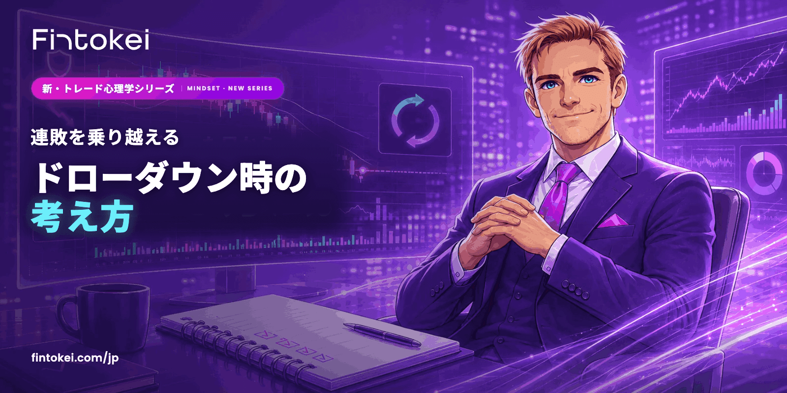 【新・トレード心理学シリーズ】ドローダウン時の考え方：連敗を乗り越える方法
