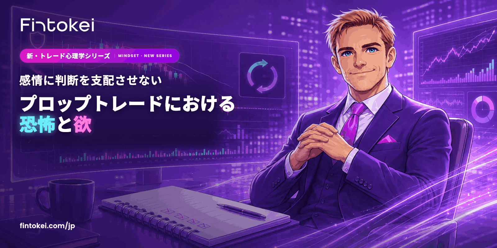 【新・トレード心理学シリーズ】プロップトレードにおける恐怖と欲