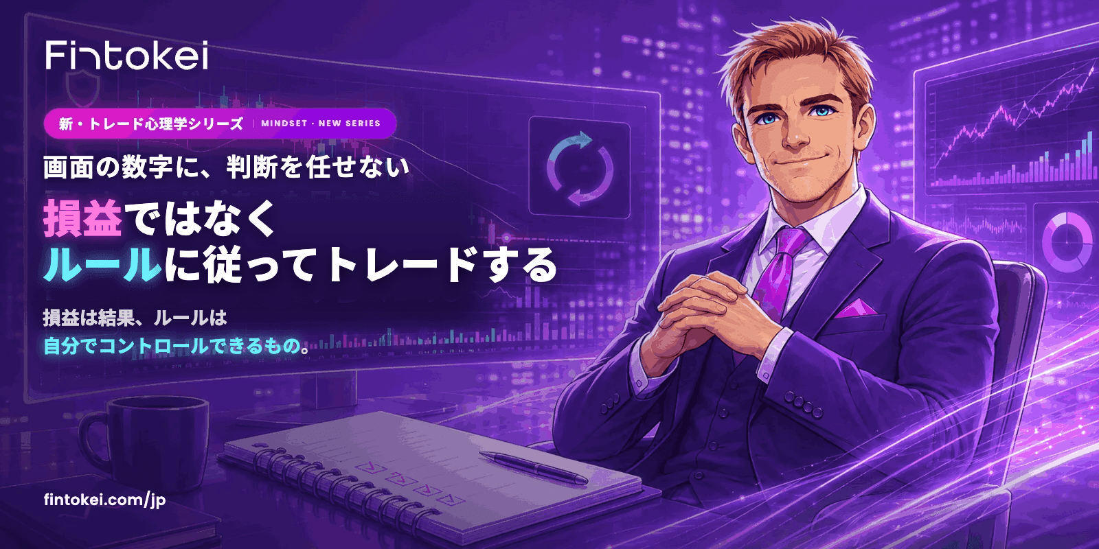 【新・トレード心理学シリーズ】損益ではなくルールに従ってトレードする