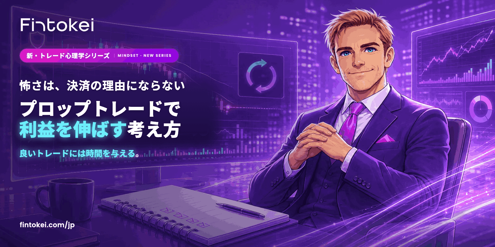 【新・トレード心理学シリーズ】プロップトレードで利益を伸ばすための考え方