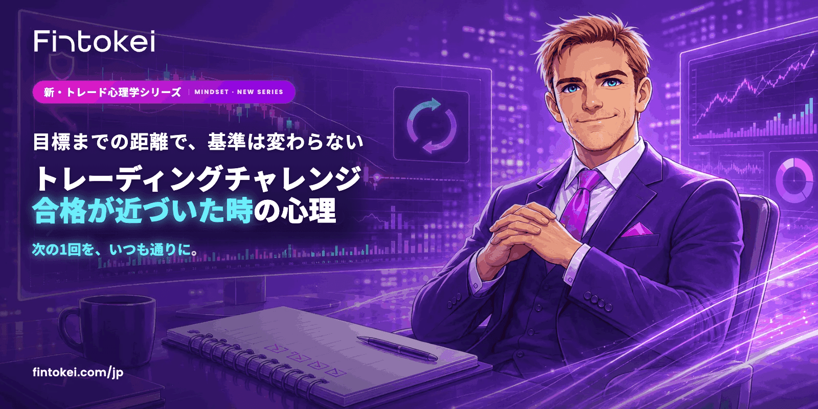 【新・トレード心理学シリーズ】トレーディングチャレンジ|合格が近づいた時の心理