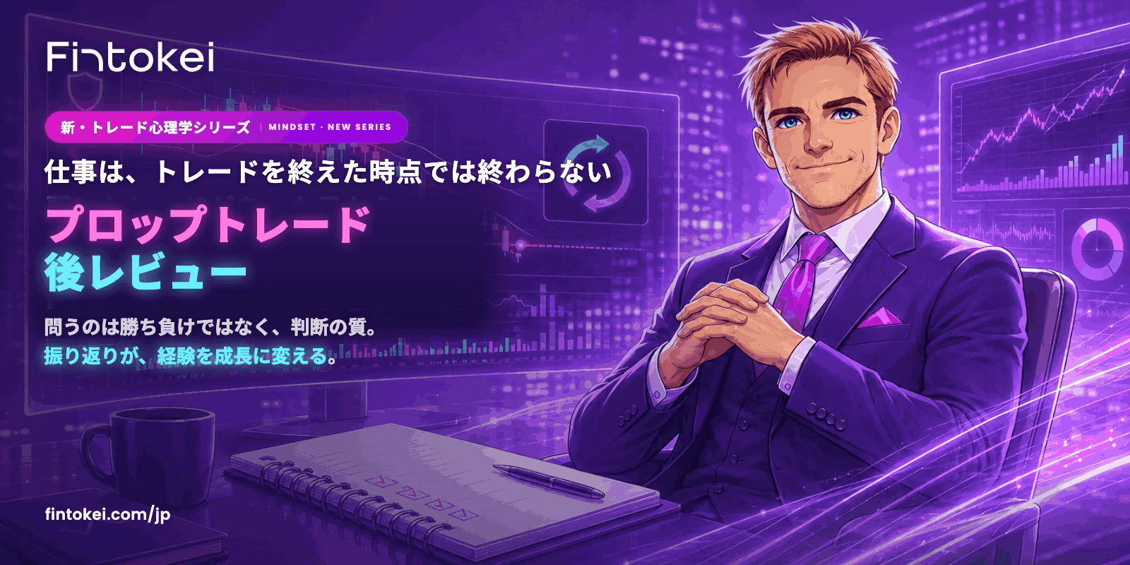 【新・トレード心理学シリーズ】プロップトレード後レビュー