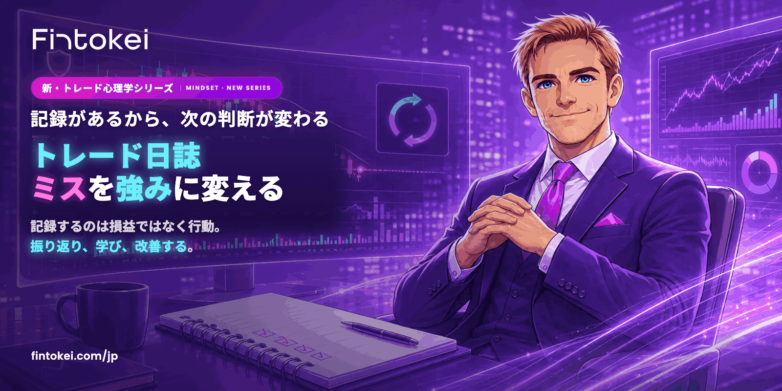 【新・トレード心理学シリーズ】トレード日誌：ミスを強みに変える