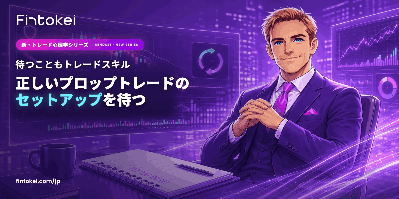 【新・トレード心理学シリーズ】正しいプロップトレードのセットアップを待つ