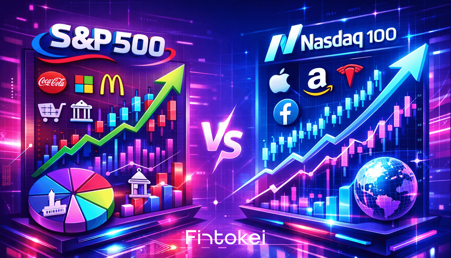 S&P500とナスダック100のどっちを選ぶべき？それぞれの違いを解説